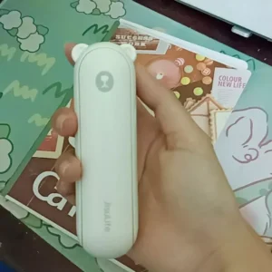 Quạt Cầm Tay Mini 3 Trong 1 JISULIFE F8 2000mAh Tích Hợp Sạc Dự Phòng, Đèn Pin Siêu Sáng Chính Hãng - Bảo Hành 12 Tháng