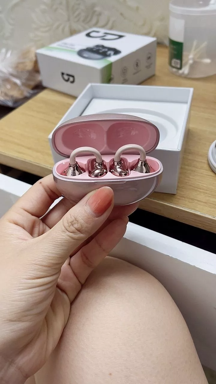Tai nghe không dây thể thao GOOJODOQ Bluetooth 5.3, điều khiển cảm ứng thông minh và trợ lý AI, ghép nối nhanh, ổn định