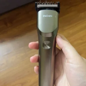 Tông đơ cắt tóc Enchen Beardo 2 tốc độ cao, lưỡi thép không gỉ, tặng 4 cử tạo kiểu - BH 12 tháng