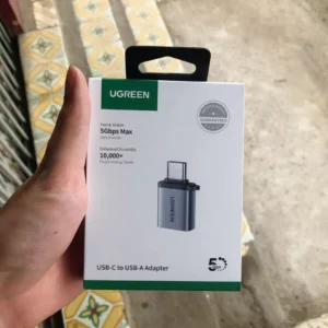 UGREEN C sang USB 3.0 Bộ chuyển đổi USB C Bộ chuyển đổi C Loại C Thunderbolt 3 Nam sang USB 3.0 Bộ chuyển đổi nhôm nữ