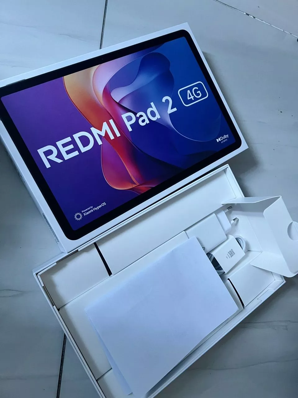 Redmi Pad 2 4G|Màn hình 11" 2,5K siêu rõ nét|Pin dung lượng khủng đến 9000mAh (typ)|Helio G100-Ultra tiên tiến hỗ trợ 4G
