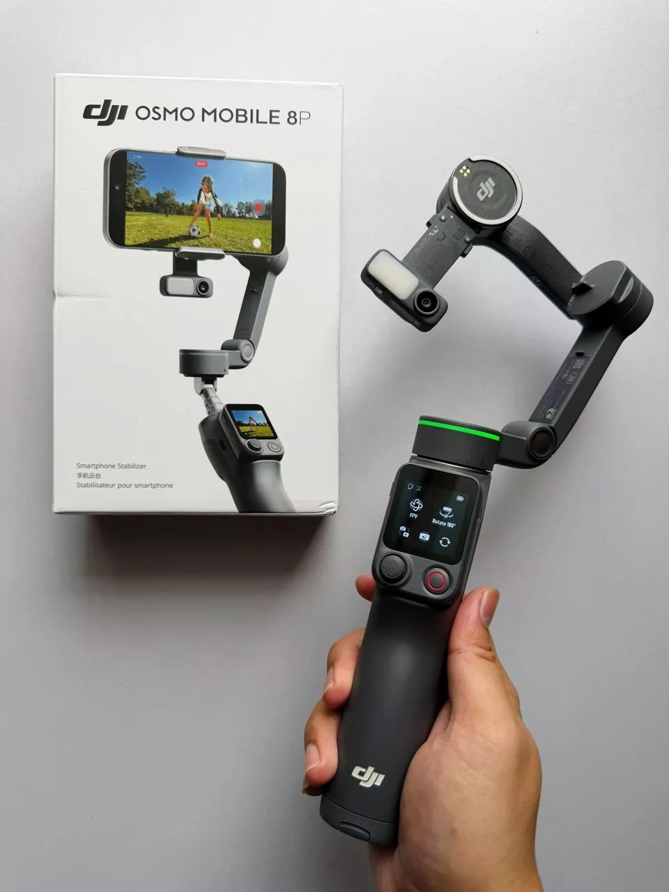 Gimbal chống rung điện thoại DJI Osmo Mobile 8P điều khiển từ xa chuyên nghiệp (DJI OM 8P)