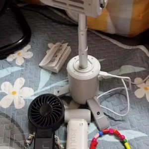 Quạt ngoài trời đa năng 3 in 1 13500mAh Jisulife Ultra1 | Tích hợp đèn pin và sạc qua USB-A/USB-C | BH 12 tháng 1 đổi 1
