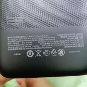 CUKTECH 120W 25000mAh Sạc Nhanh Công Suất Cao Pin Dự Phòng – Hỗ Trợ Xiaomi 120W Laptop 100W Samsung 45W iP16/15/14
