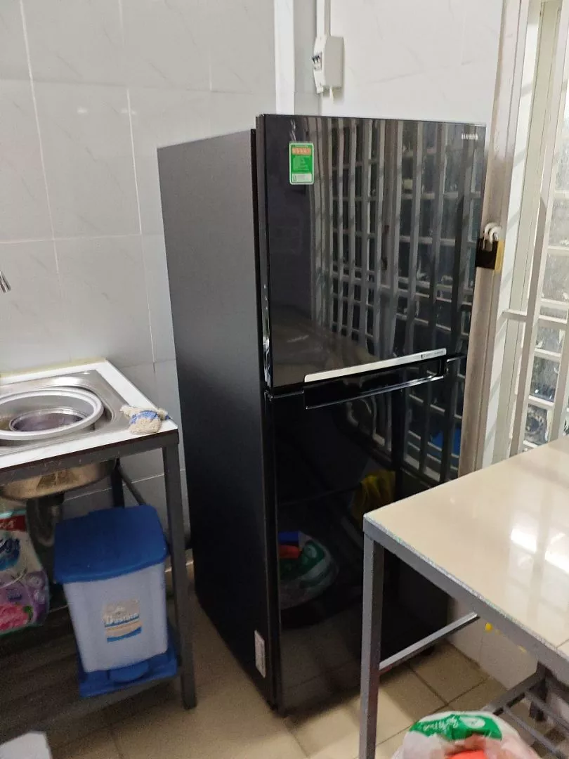 Tủ Lạnh Samsung Ngăn Đông Trên 216L RT20HAR8DBU/SV - Hệ Thống Làm Lạnh Vòm Đa Chiều, màu Đen