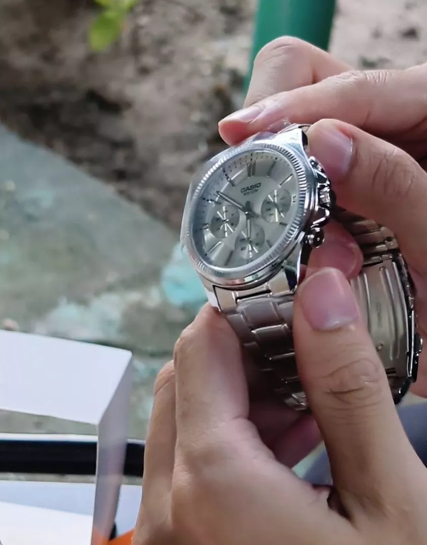 (Chính Hãng) Casio Nam MTP-1375D-7A Mặt Trắng Size 42mm - Bảo Hành 7 Năm