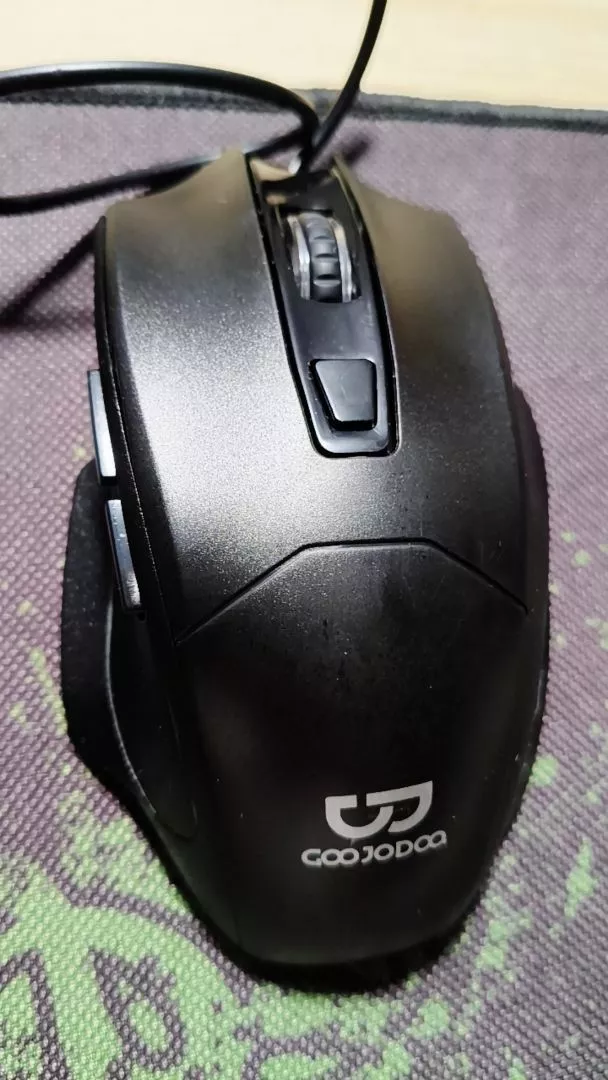 Chuột Có Dây GOOJODOQ 4 Nấc DPI, 6 Nút, Thiết Kế Êm Tay, Cắm USB Xài Liền