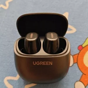 Tai nghe UGREEN Dots Bluetooth 6.0TWS Hỗ trợ 2 Mic Bộ mã âm AAC / SBC Âm thanh âm thanh Hi-Pure Âm thanh không gian Âm có độ trễ thấp Điều khiển ứng dụng Tai nghe không dây