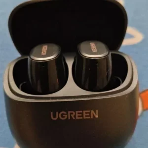 Tai nghe UGREEN Dots Bluetooth 6.0TWS Hỗ trợ 2 Mic Bộ mã âm AAC / SBC Âm thanh âm thanh Hi-Pure Âm thanh không gian Âm có độ trễ thấp Điều khiển ứng dụng Tai nghe không dây