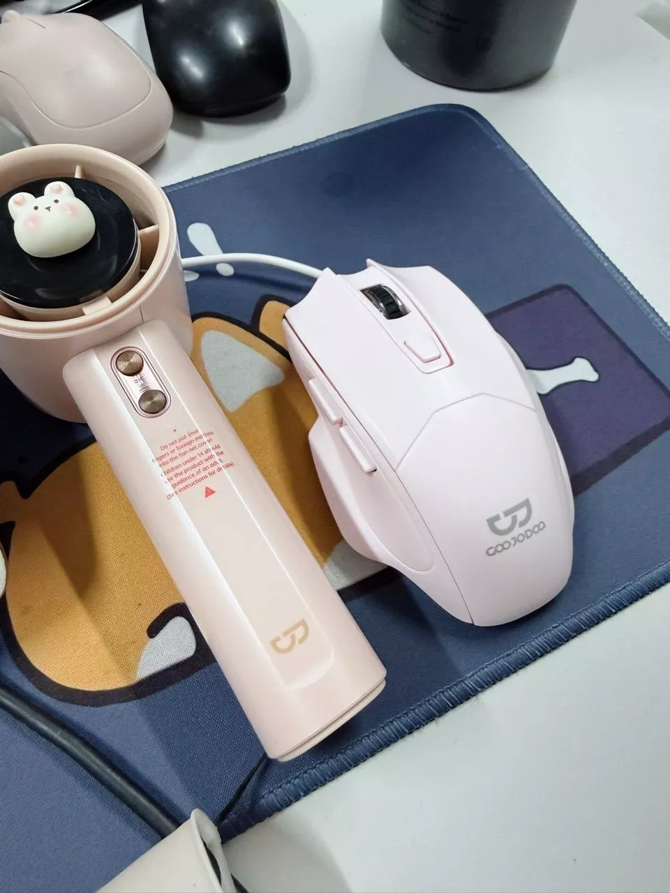 Chuột Có Dây GOOJODOQ 4 Nấc DPI, 6 Nút, Thiết Kế Êm Tay, Cắm USB Xài Liền