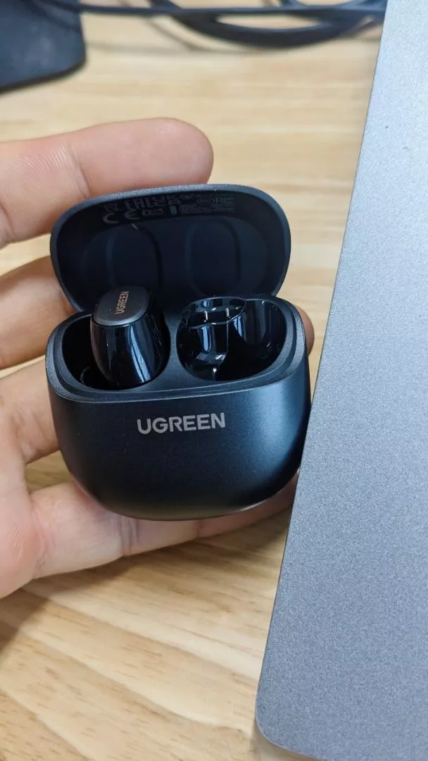 Tai nghe UGREEN Dots Bluetooth 6.0TWS Hỗ trợ 2 Mic Bộ mã âm thanh AAC/SBC Âm thanh âm thanh Hi-Pure Âm thanh không gian