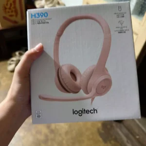 Tai nghe có dây Logitech H390 - Mic giảm ồn, quai đeo, chụp tai có đệm, kết nối USB-A