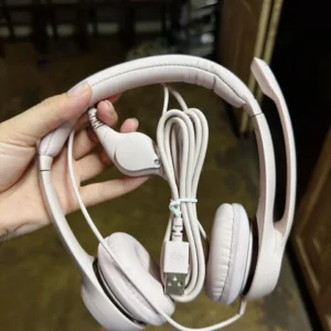 Tai nghe có dây Logitech H390 - Mic giảm ồn, quai đeo, chụp tai có đệm, kết nối USB-A