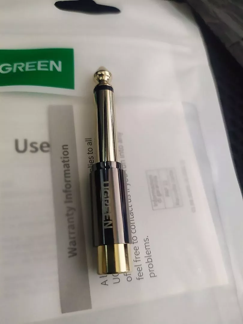 UGREEN RCA sang 6.5mm 6.35mm 1 / 4 Bộ chuyển đổi mạ vàng Đồng nguyên chất 6,5mm Nam sang RCA Nữ sang Jack TS Mono Adapter Âm thanh