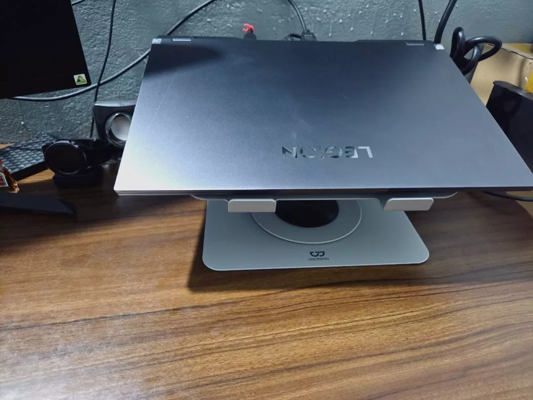 Giá Đỡ Laptop GOOJODOQ 360° Tản Nhiệt Tốt, Đặt Quạt Được, Chắc Chắn 10kg, Gấp Gọn