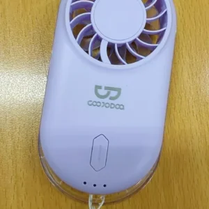 Quạt mini cầm tay siêu mỏng GOOJODOQ có tốc độ quay 10.000 vòng/phút và tốc độ gió 9,1 m/giây