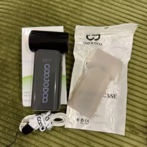 Vỏ bảo vệ quạt turbo tốc độ cao mini GOOJODOQ 2025 mới Vỏ bảo vệ silicon GFS007 có thể giặt được