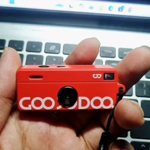 Goojodoq Camera Móc Khóa Ngón Tay - Máy Ảnh Mini 720P, CCD Retro, Quà Tặng Học Sinh Độc Đáo