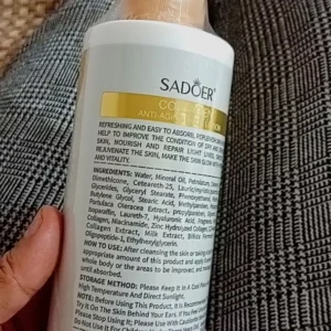 Sữa Dưỡng Thể Collagen Tinh Chất Vàng 300g Ngăn Ngừa Lão Hóa, Trắng Da Peach & Petal