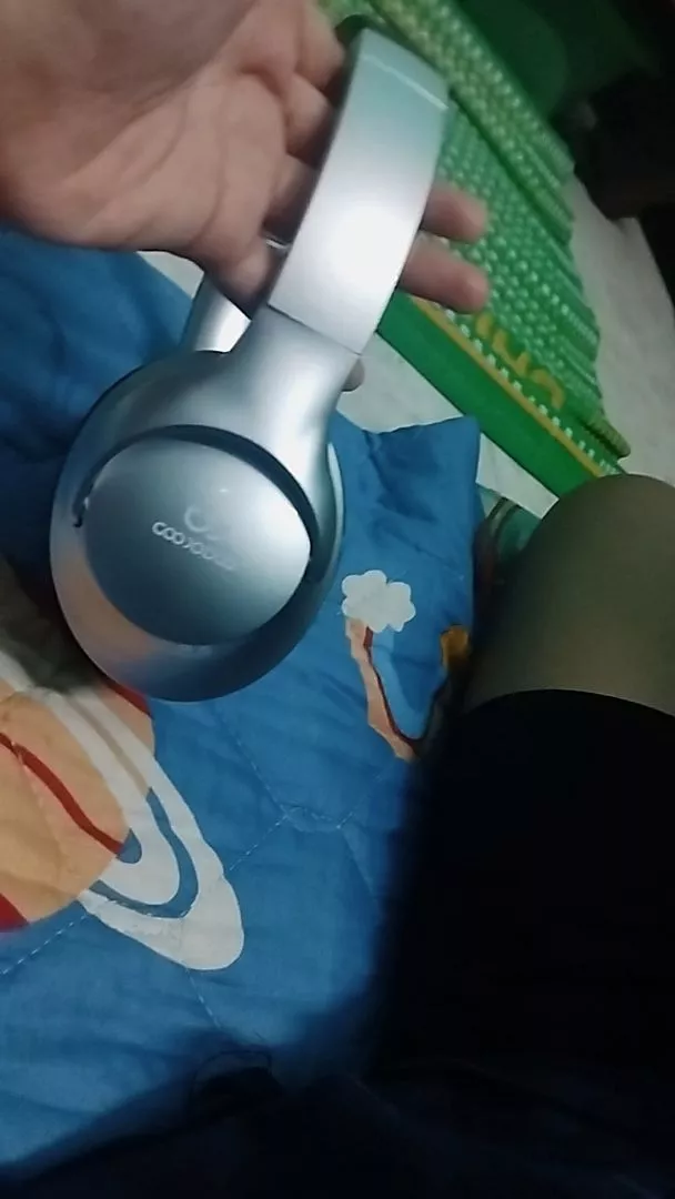 Tai nghe Bluetooth GOOJODOQ Chất lượng âm thanh tuyệt vời, giảm tiếng ồn thiết kế có thể gập lại và nhẹ tai nghe di động