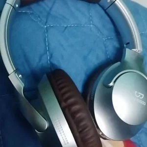 Tai nghe Bluetooth GOOJODOQ Chất lượng âm thanh tuyệt vời, giảm tiếng ồn thiết kế có thể gập lại và nhẹ tai nghe di động