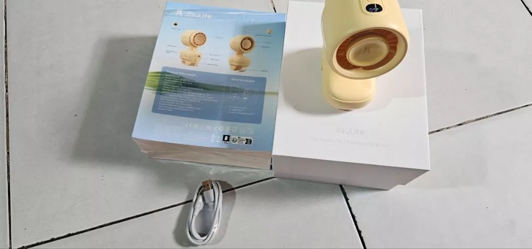 Quạt Chân kẹp/Chân bạch tuộc đa năng JISULIFE Life 4 | Pin 5000mAh Sạc Nhanh Sử Dụng Đến 38h | Chính Hãng - BH 12 Tháng