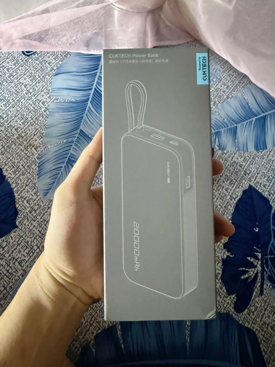 【Được chứng nhận CCC】CUKTECH Sạc Nhanh 55W 20000mAh – Tích Hợp Dây, Hỗ Trợ Xiaomi 55W Samsung 45W Laptop 45W iP 16/15/14
