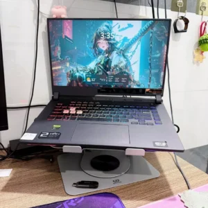 Giá Đỡ Laptop GOOJODOQ 360° Tản Nhiệt Tốt, Đặt Quạt Được, Chắc Chắn 10kg, Gấp Gọn