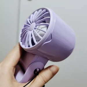 Quạt Phun Sương GOOJODOQ Động Cơ 9526 RPM, Gió Mạnh 8.6m/s, 100 Tốc Độ, Phun Sương Dưỡng Ẩm, Pin 3600mAh Dùng 11.5 Giờ