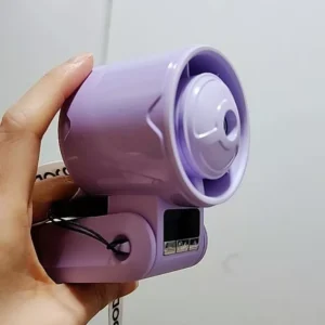 Quạt Phun Sương GOOJODOQ Động Cơ 9526 RPM, Gió Mạnh 8.6m/s, 100 Tốc Độ, Phun Sương Dưỡng Ẩm, Pin 3600mAh Dùng 11.5 Giờ