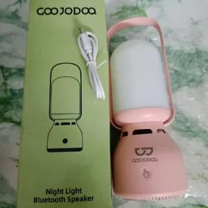 Loa Bluetooth di động 2 trong 1 kiêm đèn ngủ GOOJODOQ, đèn chiếu sáng không gian âm thanh nổi 1200mAh Thời lượng pin dài