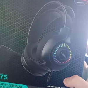 Tai nghe chụp tai Gaming Leaven G75 - Âm thanh 7.1 - LED RGB - Kết nối Dây USB