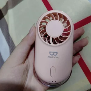 GOOJODOQ Quạt cầm tay Mini cầm tay Quạt làm mát bỏ túi siêu mỏng có thể sạc lại cho trẻ em đi học