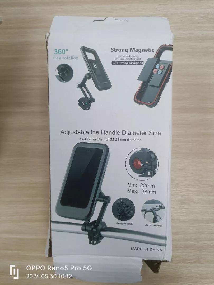 Giá Đỡ Điện Thoại Đa Năng Chống Nước - Gắn Xe Máy/Xe Đạp/Ô Tô, Xoay 360°