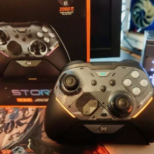 TAY CẦM MOJHON STORM – STORM 2.4G 2000Hz | TMR JOYSTICK | HALL TRIGGER | RGB | DOCK SẠC