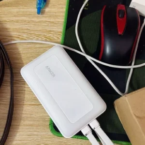 Sạc dự phòng ANKER Zolo 20kmAh 45W | 2 cổng 1C1A | Tích hợp 2cáp USB-C cho iP15/16/17/Samsung | Sạc nhanh - A1681C