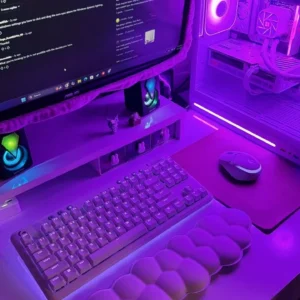 Combo gaming không dây Logitech G Aurora, bàn phím gaming G715 TKL Aurora,Chuột game G705 Aurora