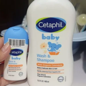 Sữa Tắm Gội Trẻ Em Cetaphil Baby Organic Calendula Tinh Chất Hoa Cúc 400ml