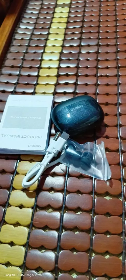 Miniso MS106 Tai nghe dịch không dây AI nghe nhét tai Tai nghe chơi game Chống nước IPX5 Âm thanh nổi HiFi