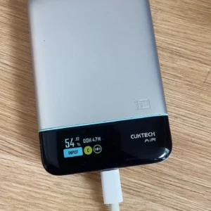 CUKTECH Pin Dự Phòng Từ Tính Sạc Nhanh 55W 10000mAh Hỗ Trợ Sạc Không Dây Tích Hợp Dây cho iP 16–12