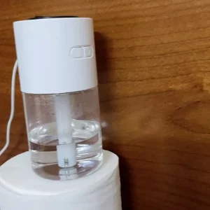 [Tặng tinh dầu] Máy tạo độ ẩm không khí GOOJODOQ 280ml 2 chế độ phun, điều chỉnh 360 độ, có đèn LED