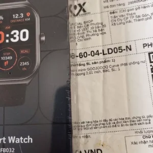 Đồng hồ thông minh GOOJODOQ Curve IP68 chống nước Màn hình IPS cong 2,01 inch