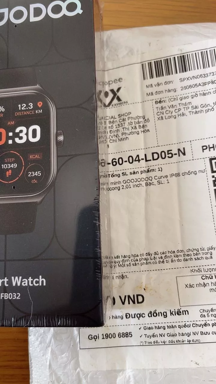 Đồng hồ thông minh GOOJODOQ Curve IP68 chống nước Màn hình IPS cong 2,01 inch