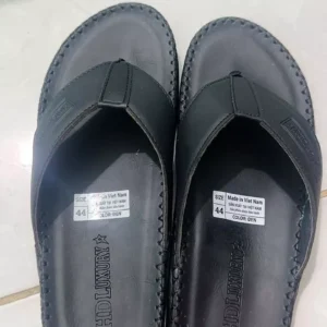 [ Kẹp Xỏ Ngón Mới ] - Dép Nam Đế Doctor Cao Su Êm Nhẹ, Da Cao Cấp, Logo HDLUXURY Thời Trang
