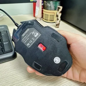 Chuột Có Dây GOOJODOQ 4 Nấc DPI, 6 Nút, Thiết Kế Êm Tay, Cắm USB Xài Liền