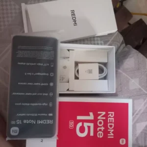 Điện thoại thông minh Redmi Note 15 5G (6+128GB|8+256GB)|Pin 5520mAh với thiết kế mỏng nhẹ