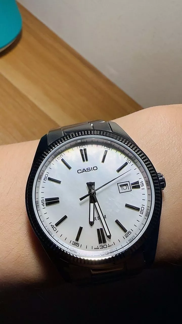 Đồng hồ Nam nữ Dây kim loại Casio chính hãng Anh Khuê MTP/LTP-1302DS (Mặt số xà cừ)