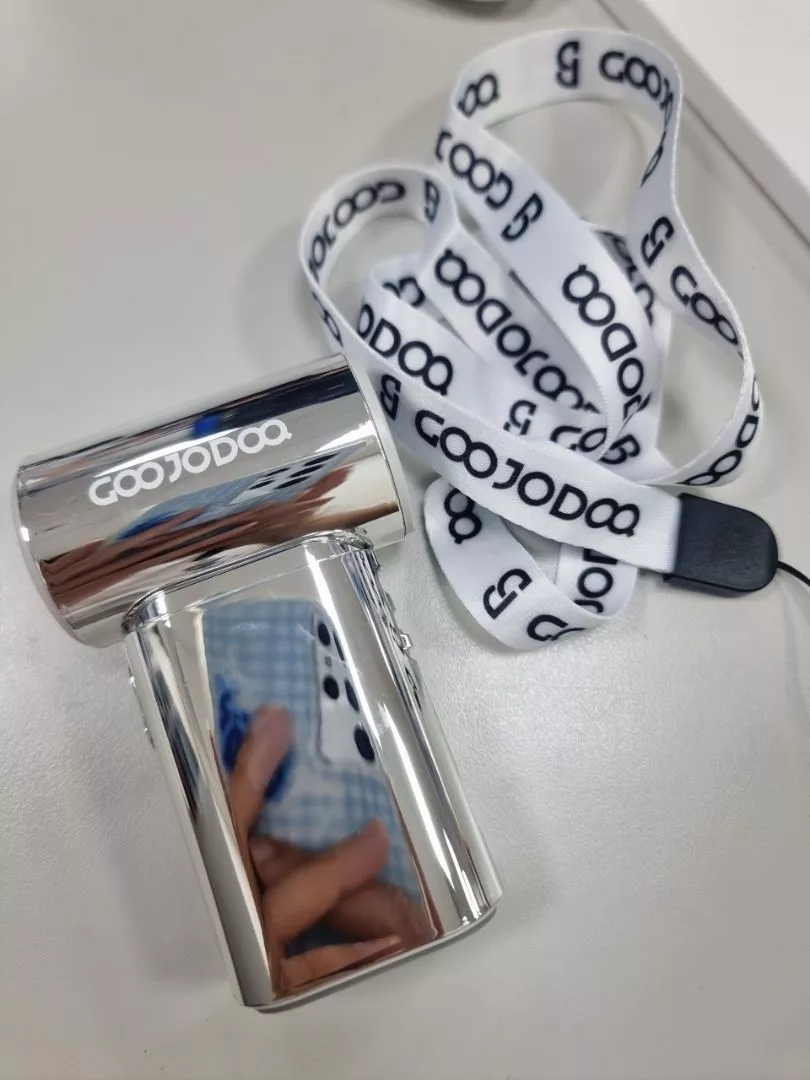 Quạt mini GOOJODOQ Turbo tốc độ cao 4000mAh Quạt bỏ túi di động tăng cường sức gió gấp 10 lần