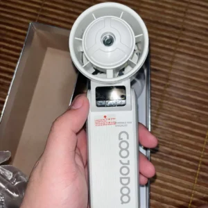Quạt Phun Sương GOOJODOQ Động Cơ 9526 RPM, Gió Mạnh 8.6m/s, 100 Tốc Độ, Phun Sương Dưỡng Ẩm, Pin 3600mAh Dùng 11.5 Giờ