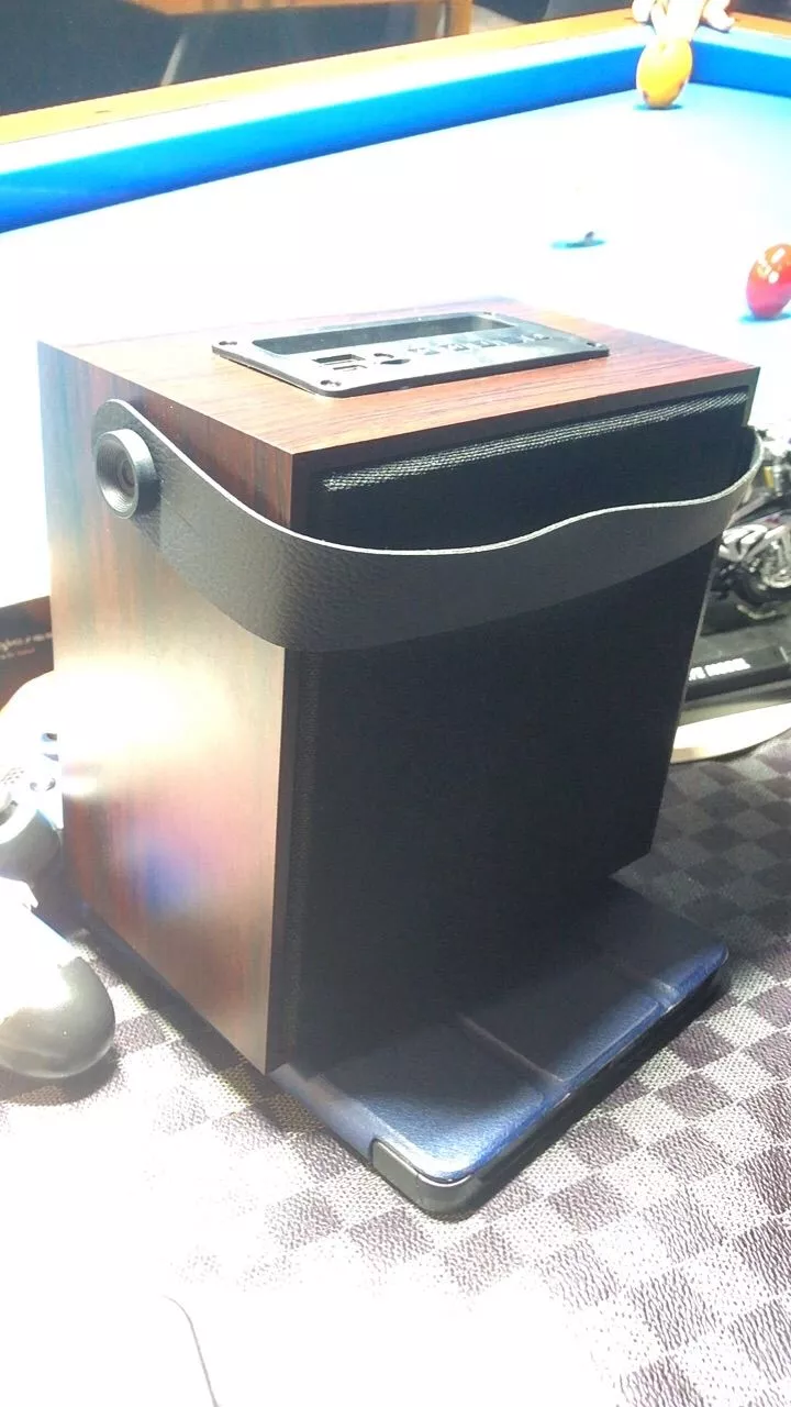 Loa Gỗ Retro GOOJODOQ Âm Thanh Hi-Fi, Nhỏ Gọn, Pin Lâu, Bluetooth 6.0